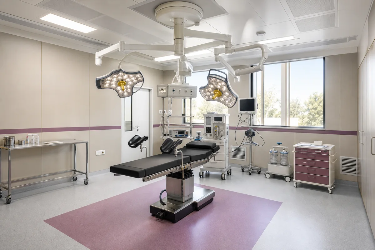 Representative modular operation theater